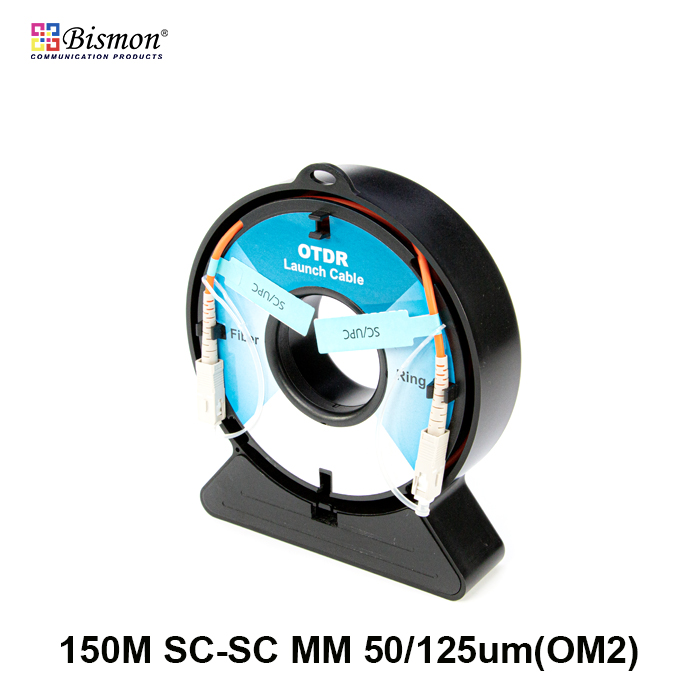 Mini Optical Fiber optic OTDR Launch Multi-mode 50/125um(OM2) length 150M(SC-SC)